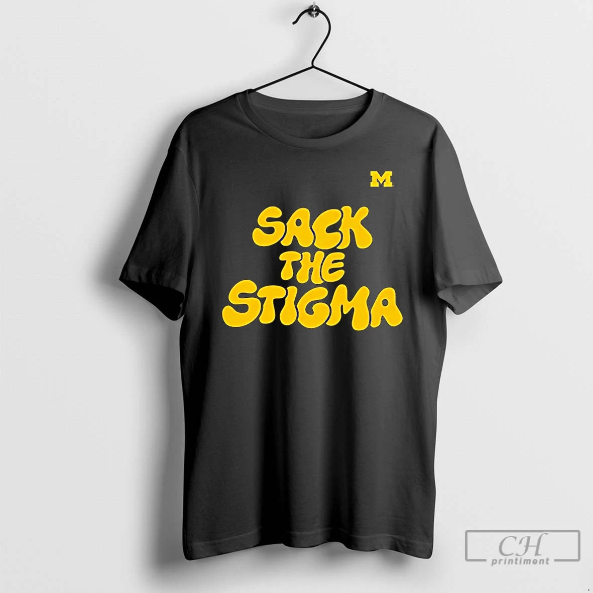 Classic Michigan Wolverines Sack The Stigma