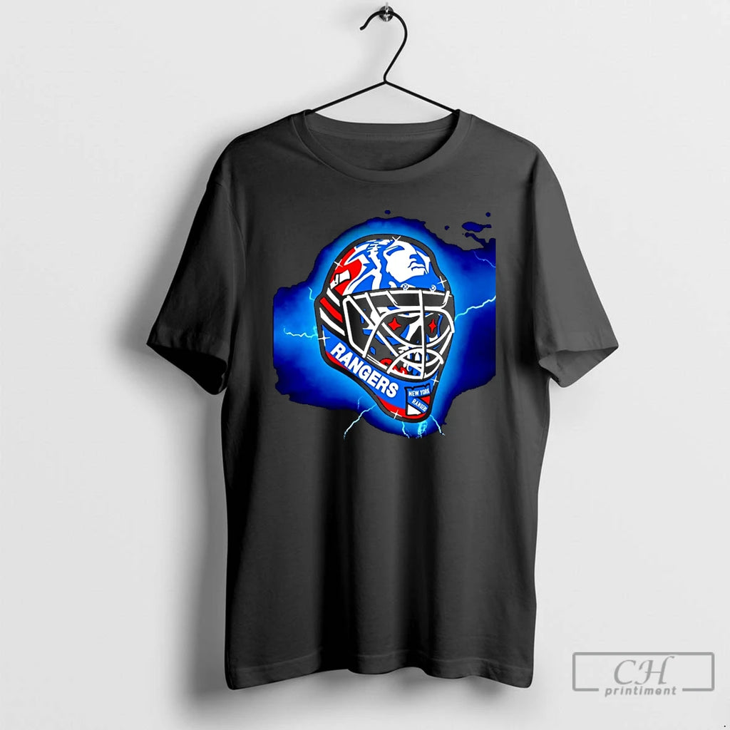 Classic Mike Richter New York Rangers Goalie Mask Christmas
