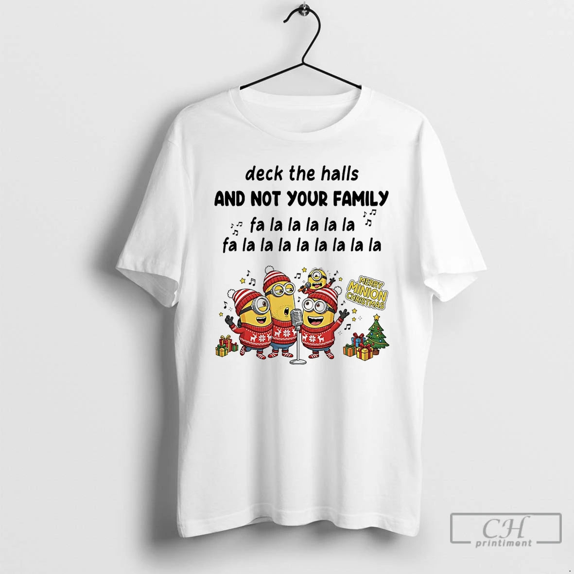 Classic Minion Deck The Halls And Not Your Family Christmas