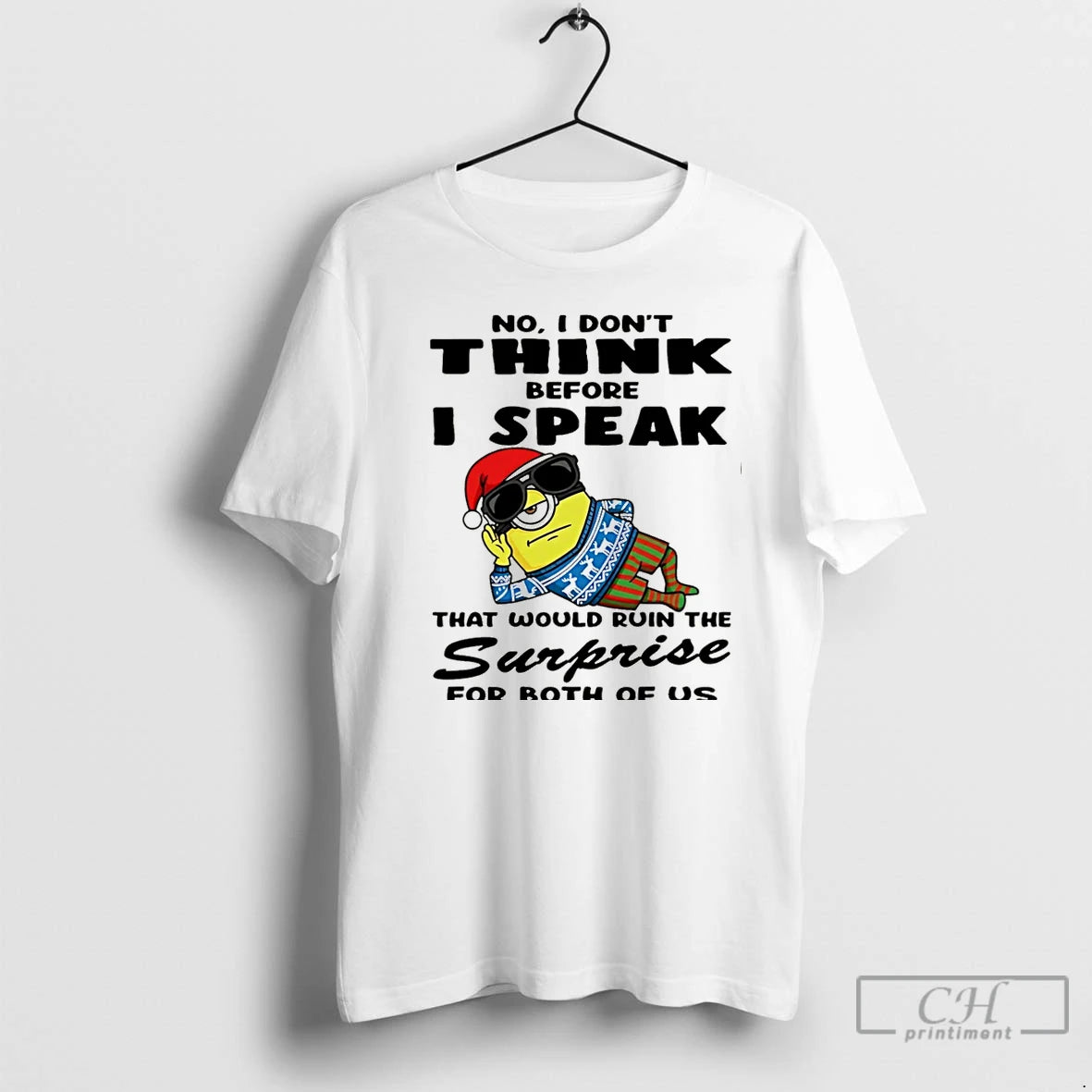 Classic Minion No I Dont Think Before I Speak That Would Ruin The Surprise For