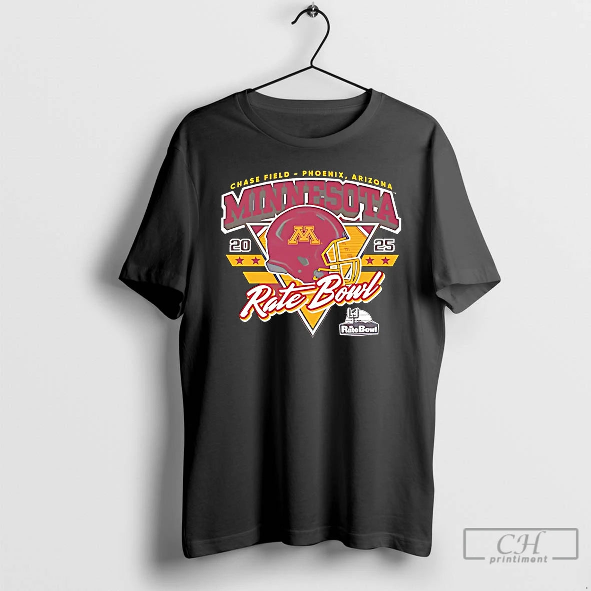 Classic Minnesota Golden Gophers 2025 Rate Bowl Shield Of Dreams