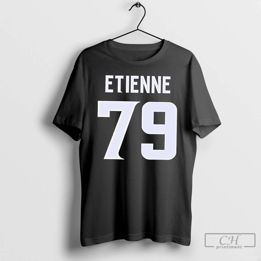 Classic Minnesota Vikings Ol Caleb Etienne Number 79