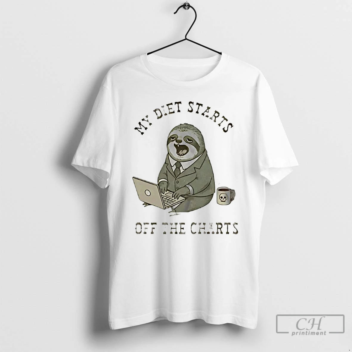 Classic My Diet Starts Off The Charts Sloth