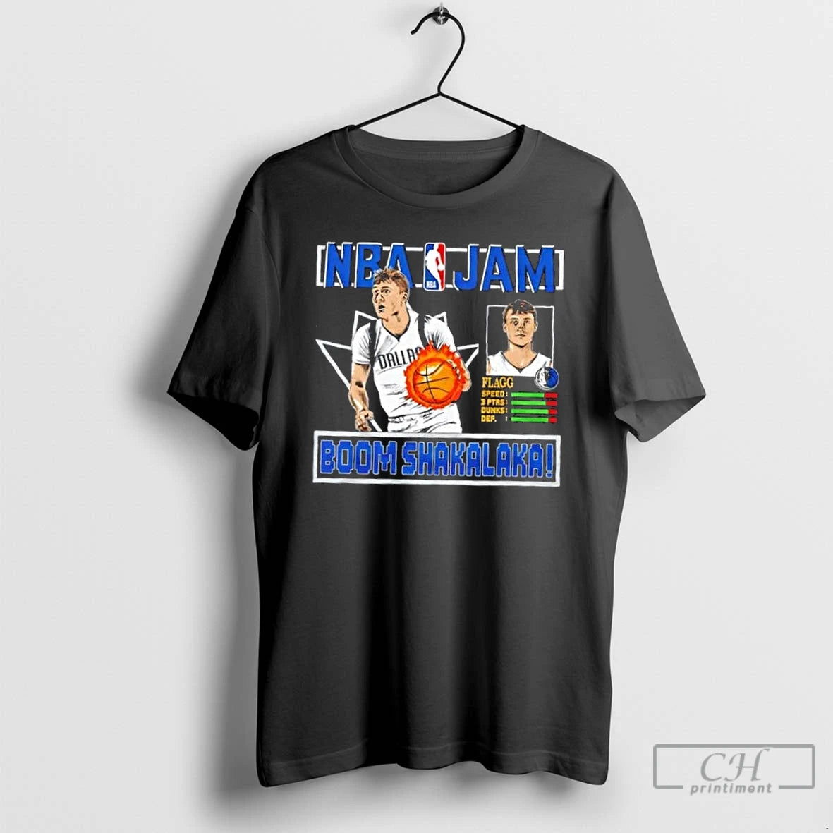 Classic Nba Jam Dallas Mavericks Cooper Flagg Boom Shakalaka
