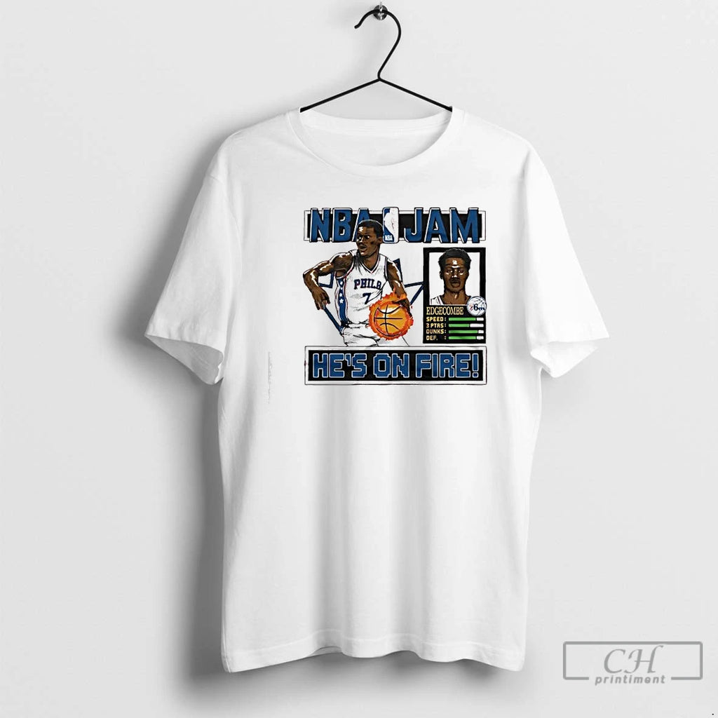 Classic Nba Jam Philadelphia 76ers V J Edgecombe Hes On Fire