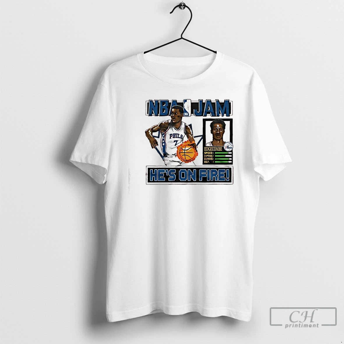 Classic Nba Jam Philadelphia 76ers V J Edgecombe Hes On Fire