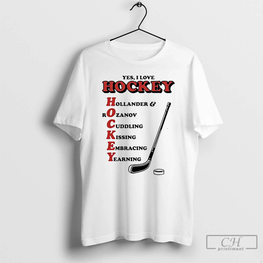 Classic Nhl Yes I Love Hockey Acronym
