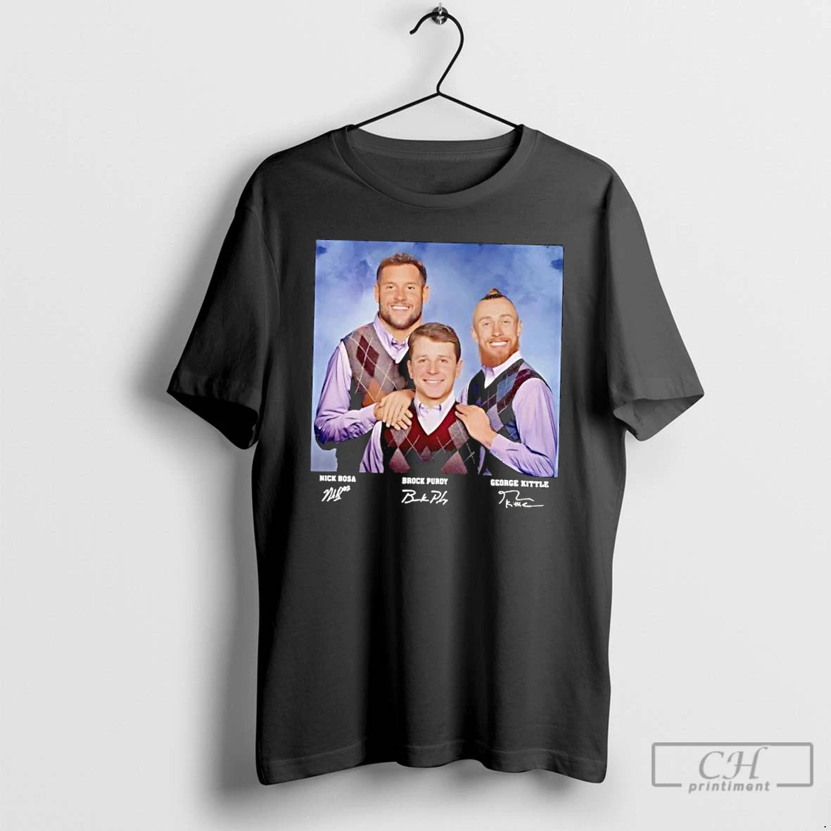 Classic Nick Bosa George Kittle Brock Purdy Football San Francisco Step Brothers T Shirts Sweater