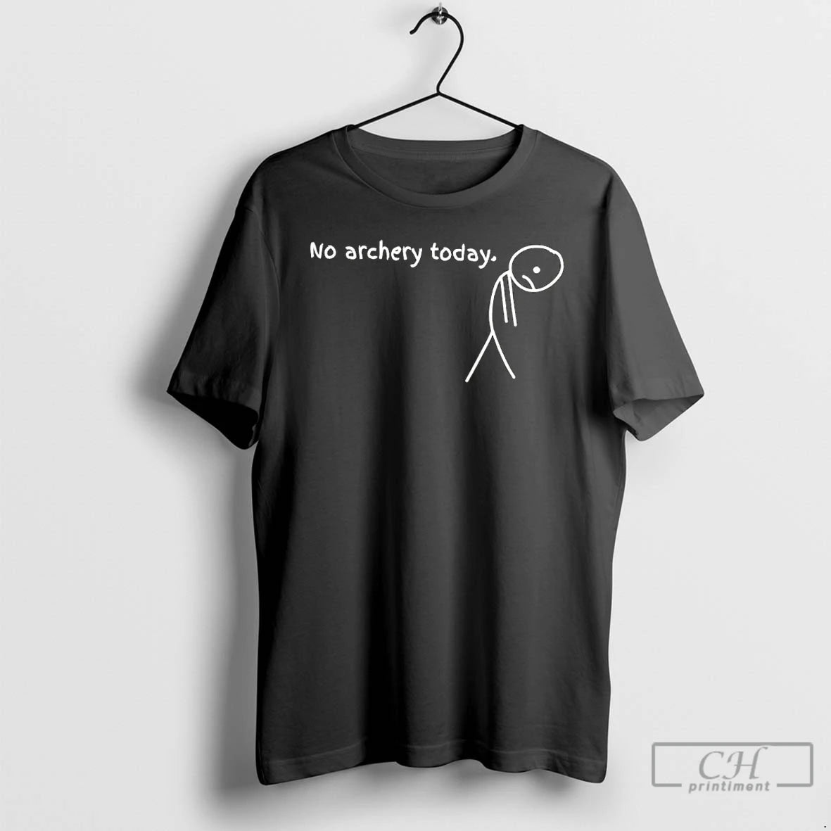 Classic No Archery Today Sad Stick Meme