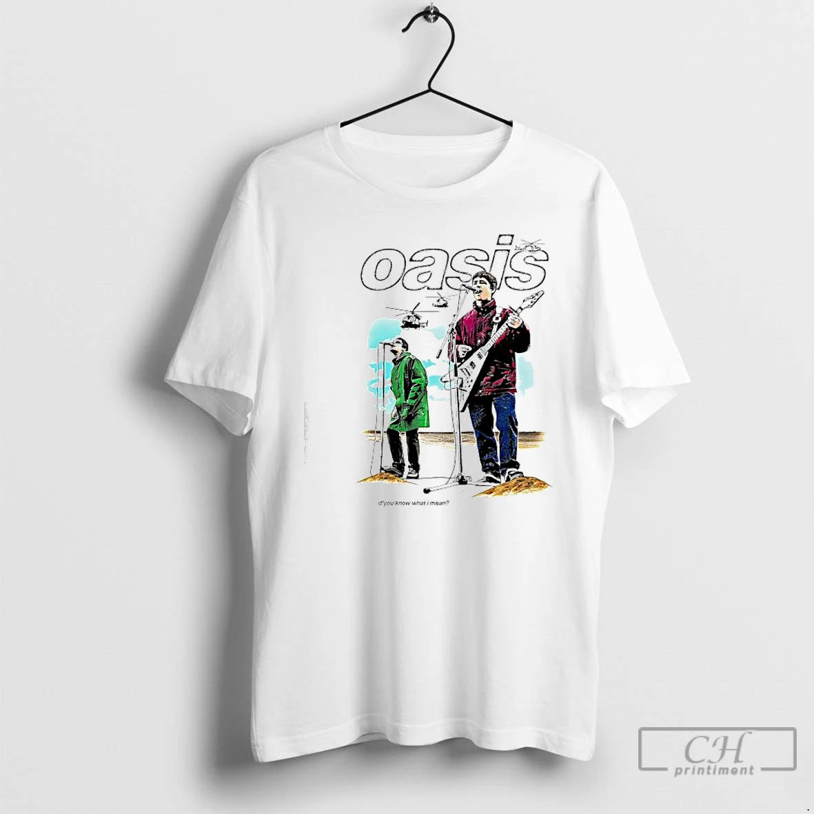 Classic Oasis Dyou Know What I Mean Graphic