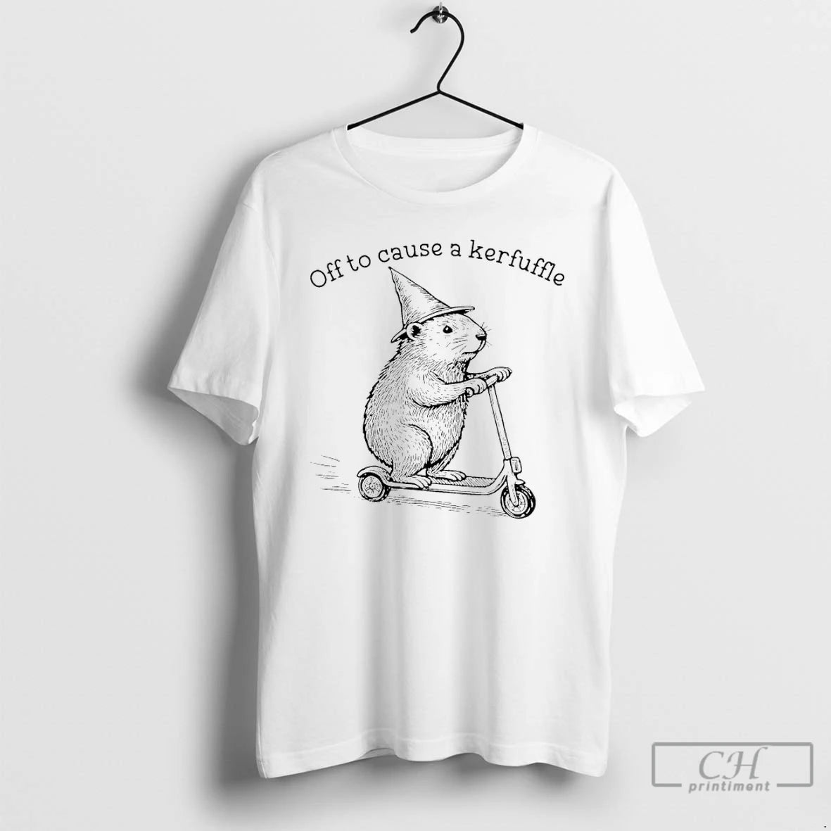 Classic Off To Cause A Kerfuffle Capybara