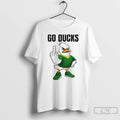 Classic Oregon Duck Middle Finger Go Ducks Mascot