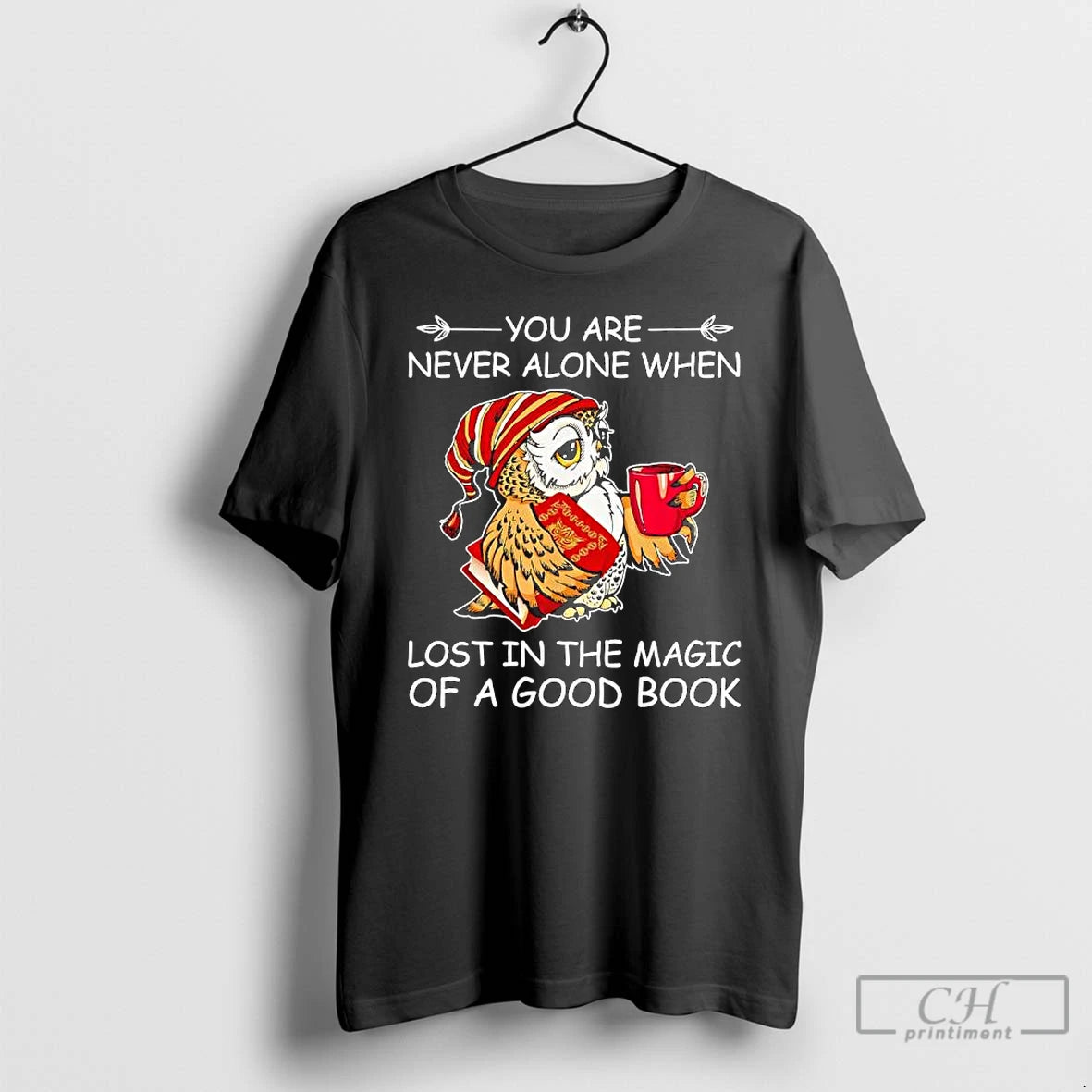Classic Owl Are Never Alone When Lost In The Magic Of A Good Book