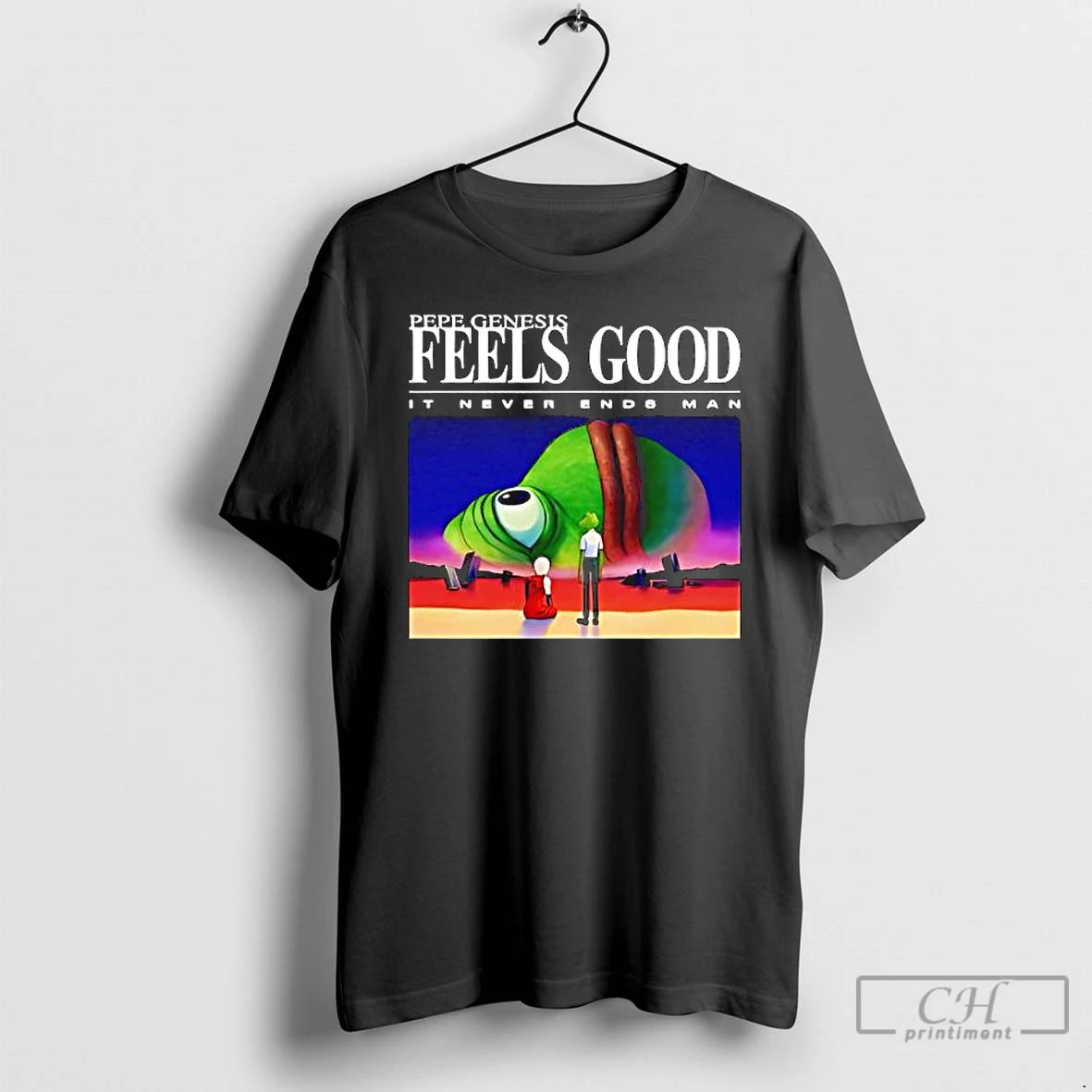 Classic Pepe Genesis Feels Good It Never Ends Man