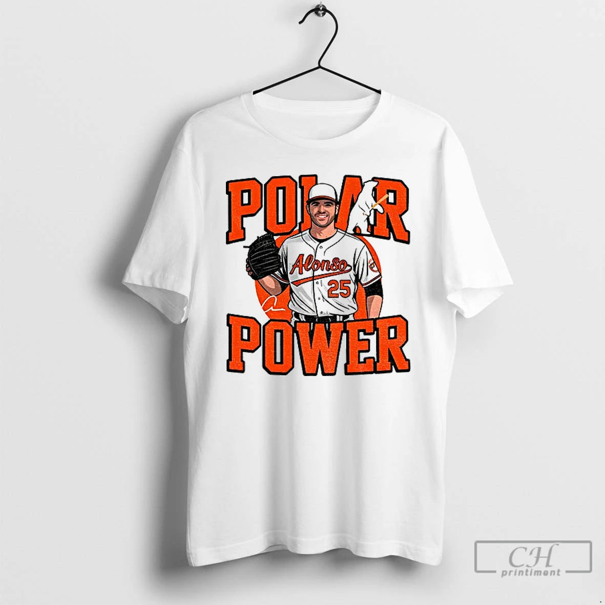 Classic Pete Alonso Polar Bear Power Baltimore Orioles Baseball