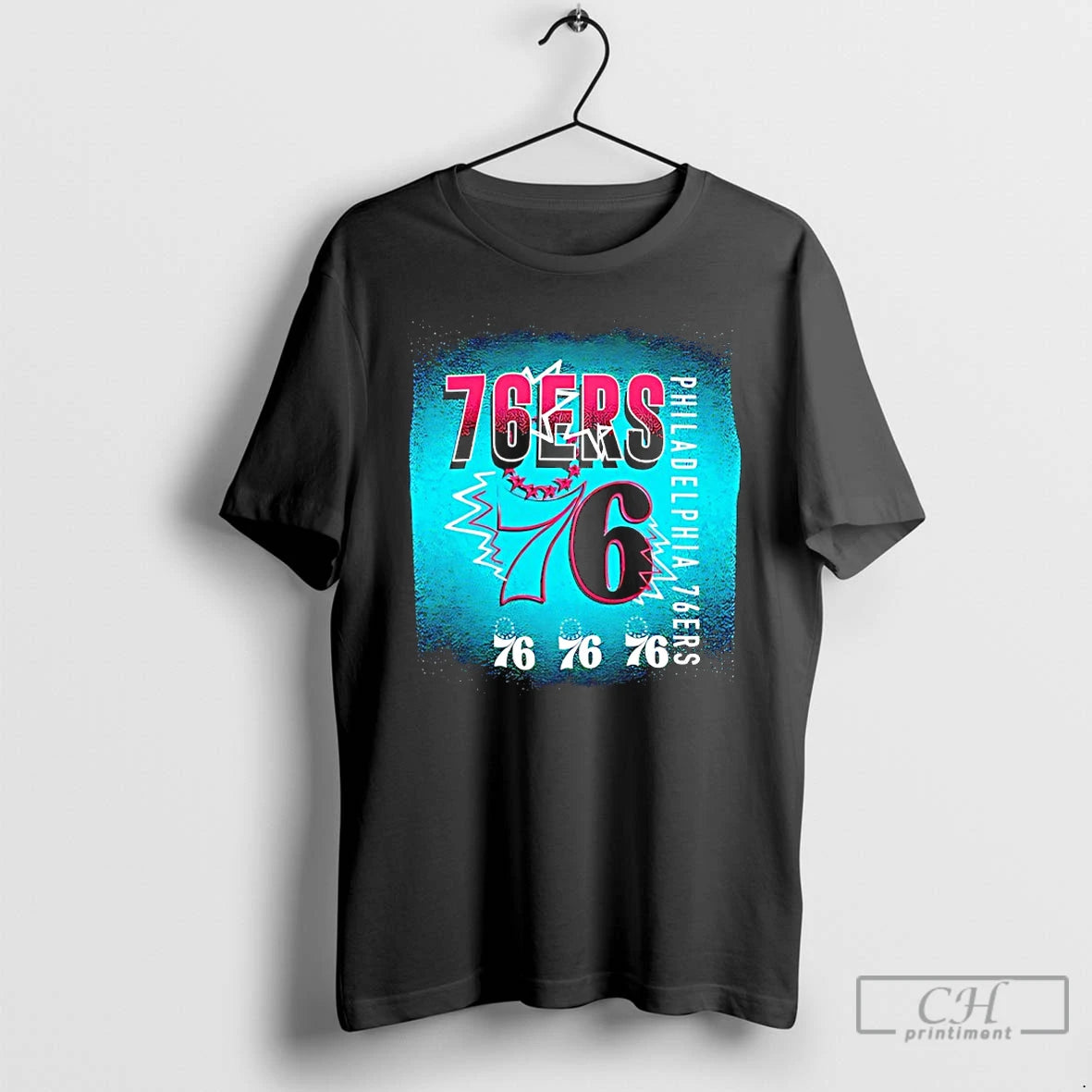 Classic Philadelphia 76ers Nba Lifestyle Graphic