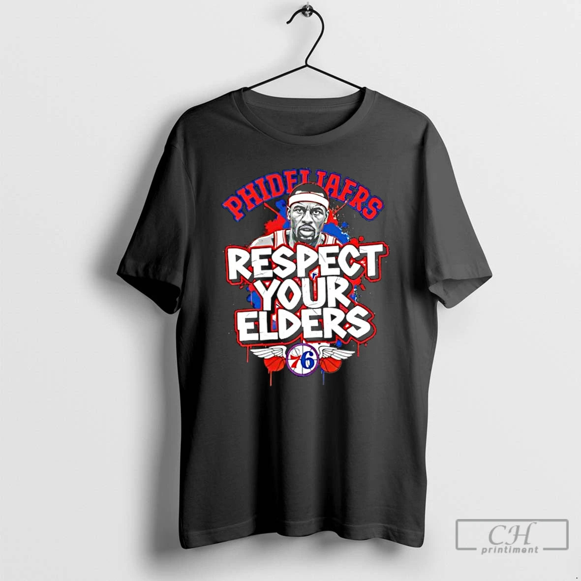 Classic Philadelphia 76ers Respect Your Elders