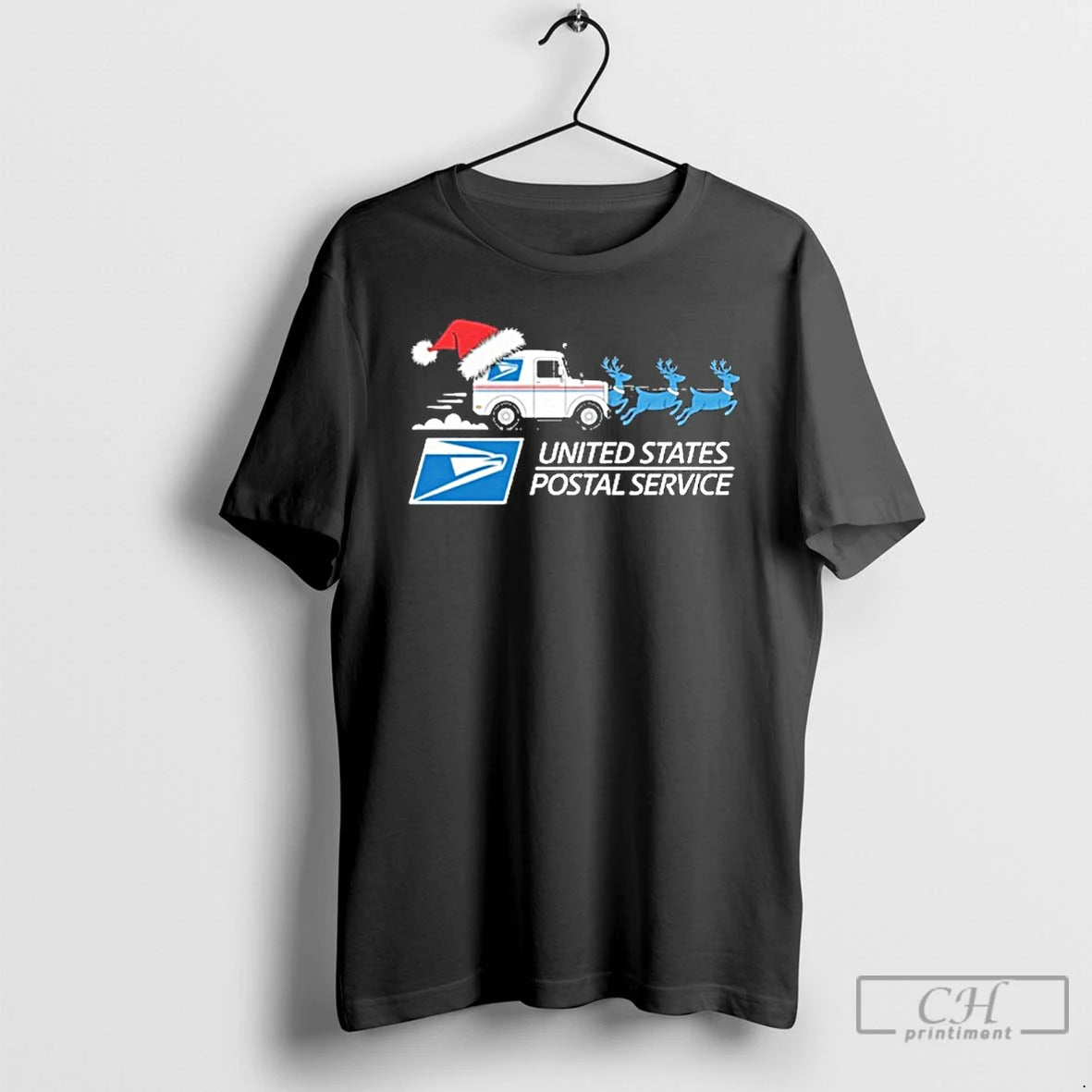 Classic Postal Worker United States Postal Service Santa Christmas