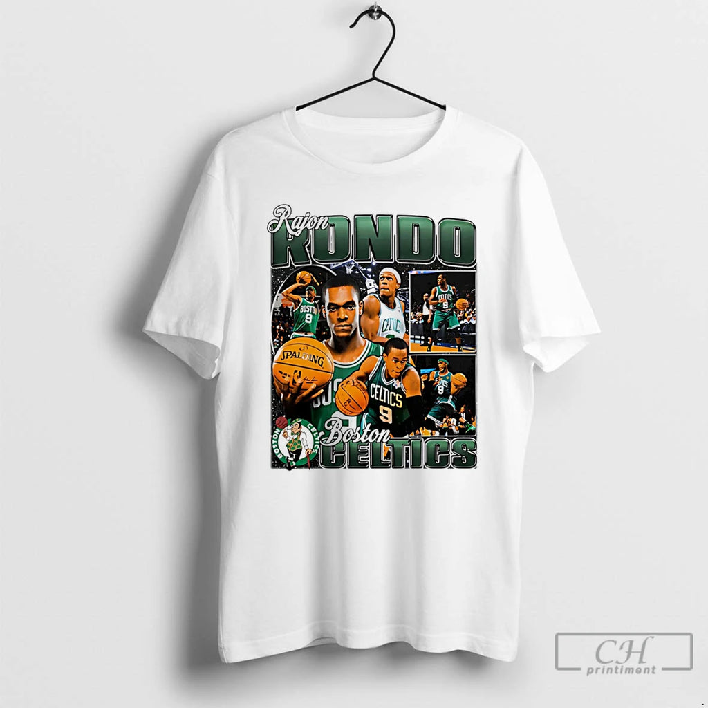 Classic Rajon Rondo Boston Celtics Player Collage