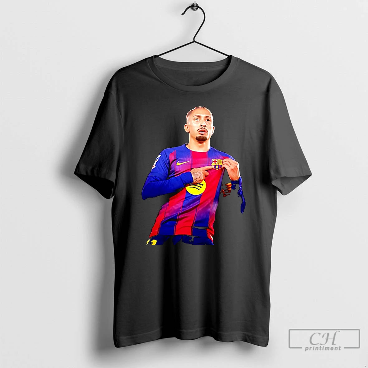 Classic Raphinha Barcelona Fc 2025 Graphic Christmas