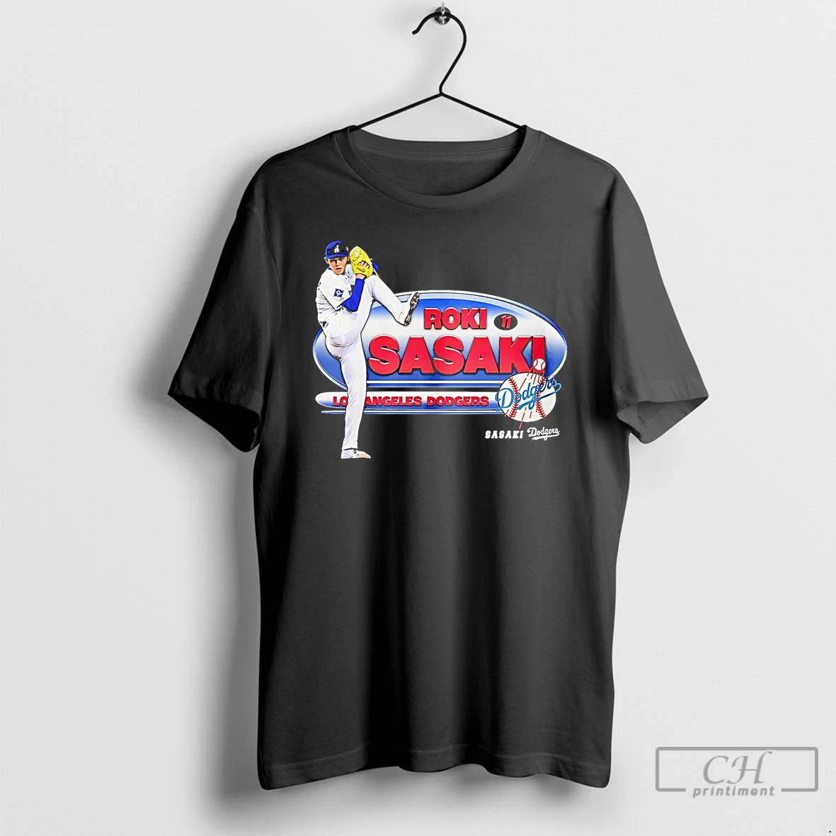 Classic Roki Sasaki Starting Pitcher Los Angeles Dodgers