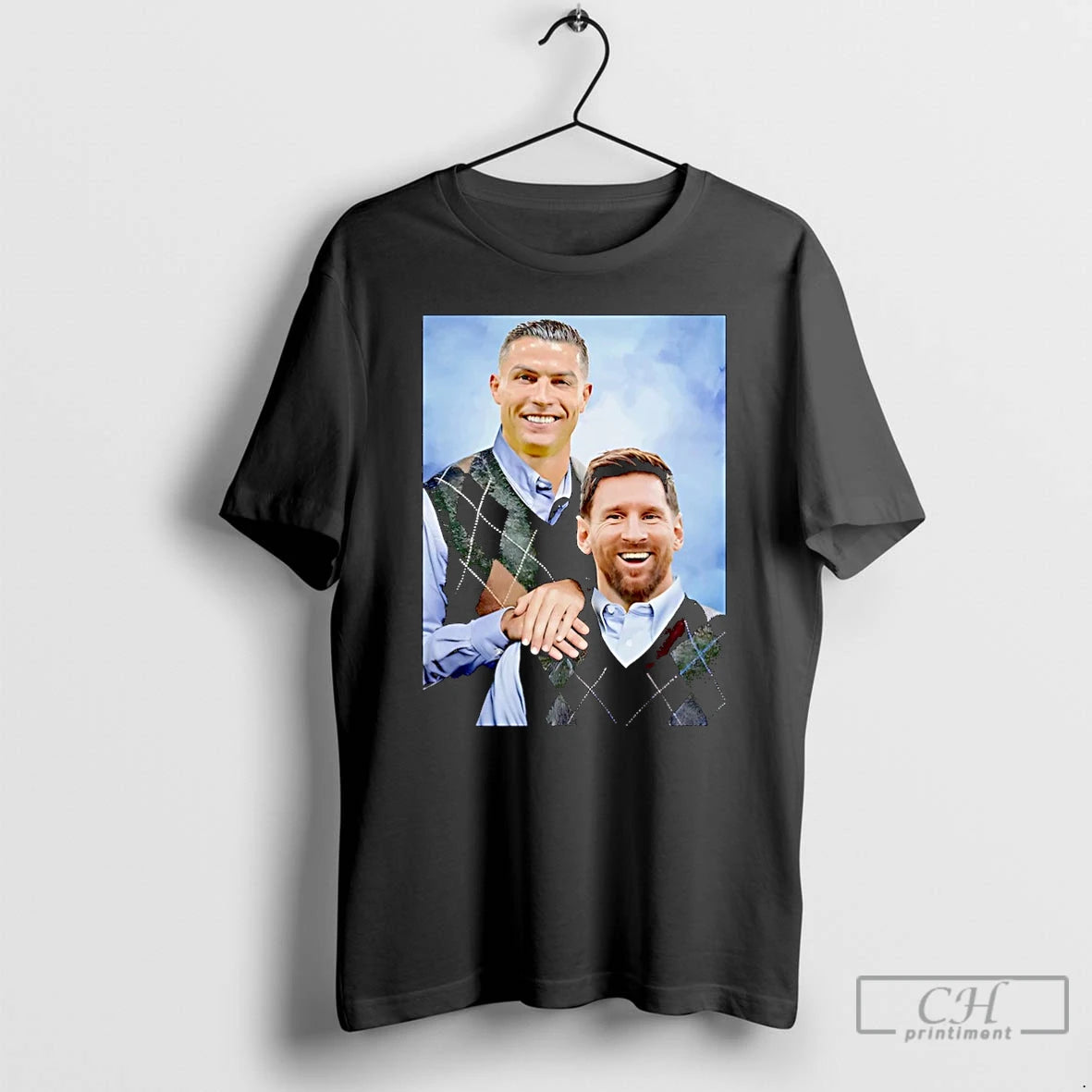 Classic Ronaldo Cr7 And Messi Step Brothers Christmas