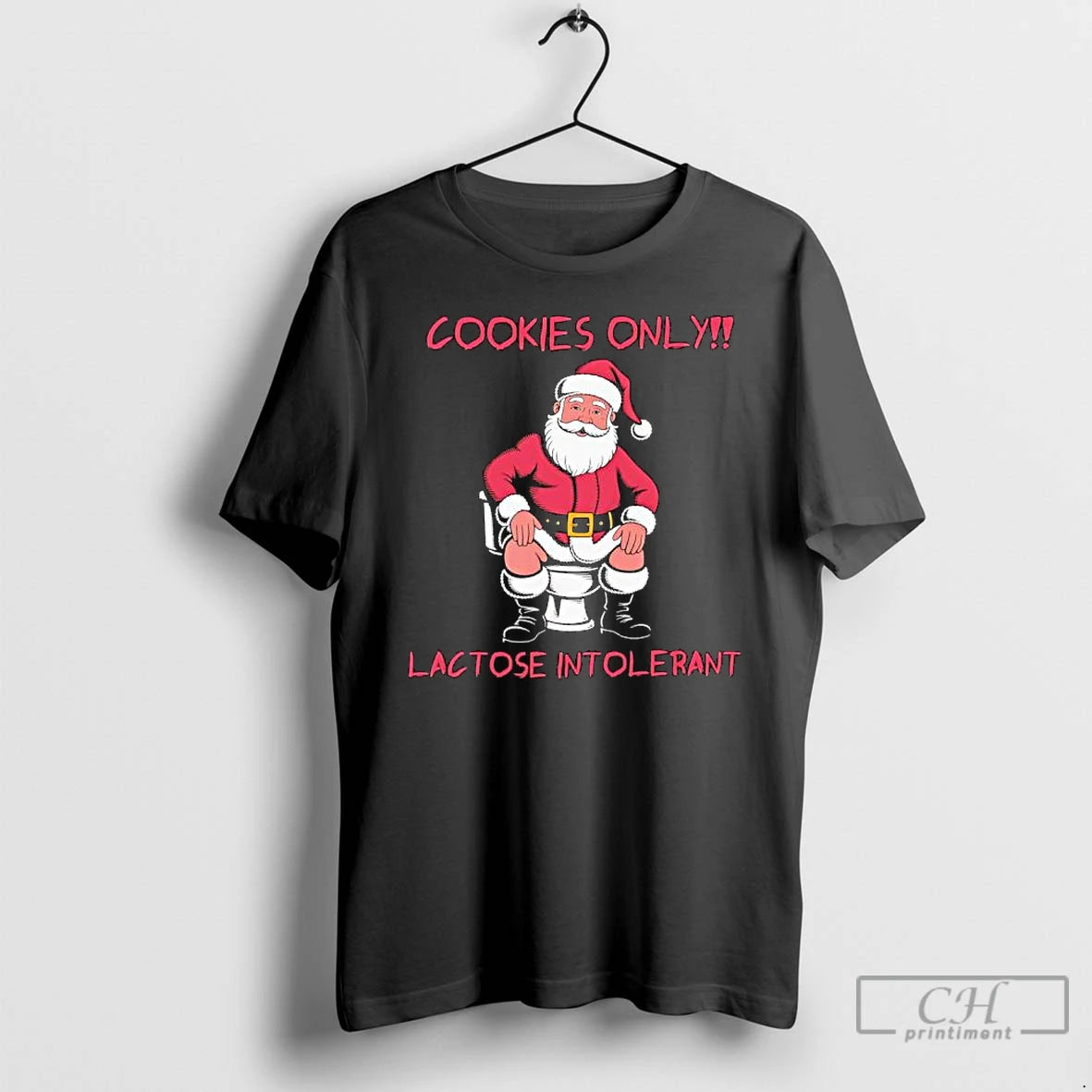 Classic Santa Claus Poops Cookies Only Lactose Intolerant