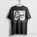 Classic Santa Claus Selfie Bigfoot Christmas Sasquatch Rock