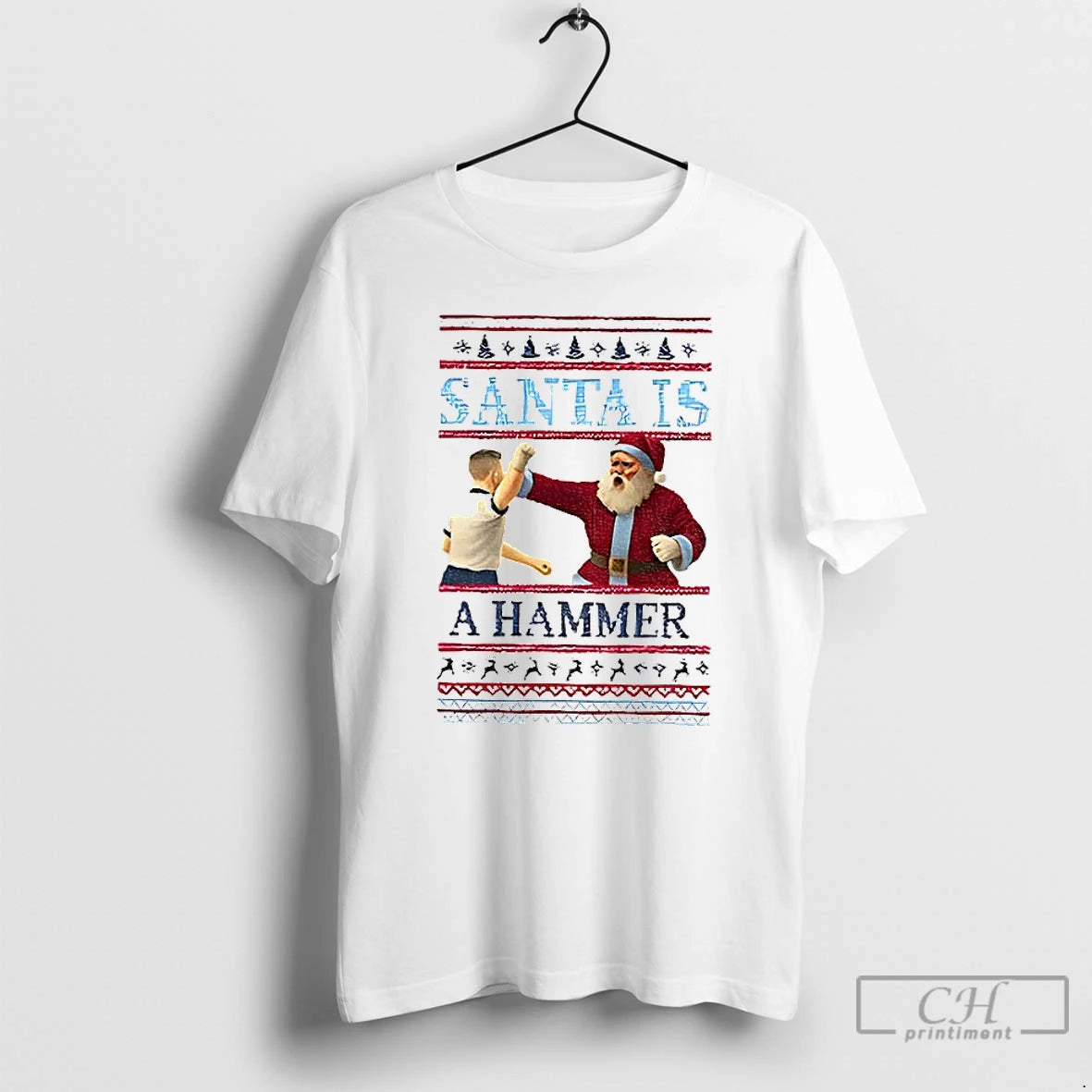 Classic Santa Is A Hammer Christmas