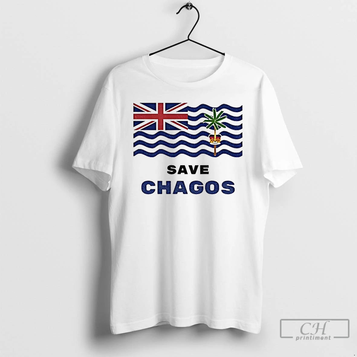 Classic Save Chagos Us Uk Flag