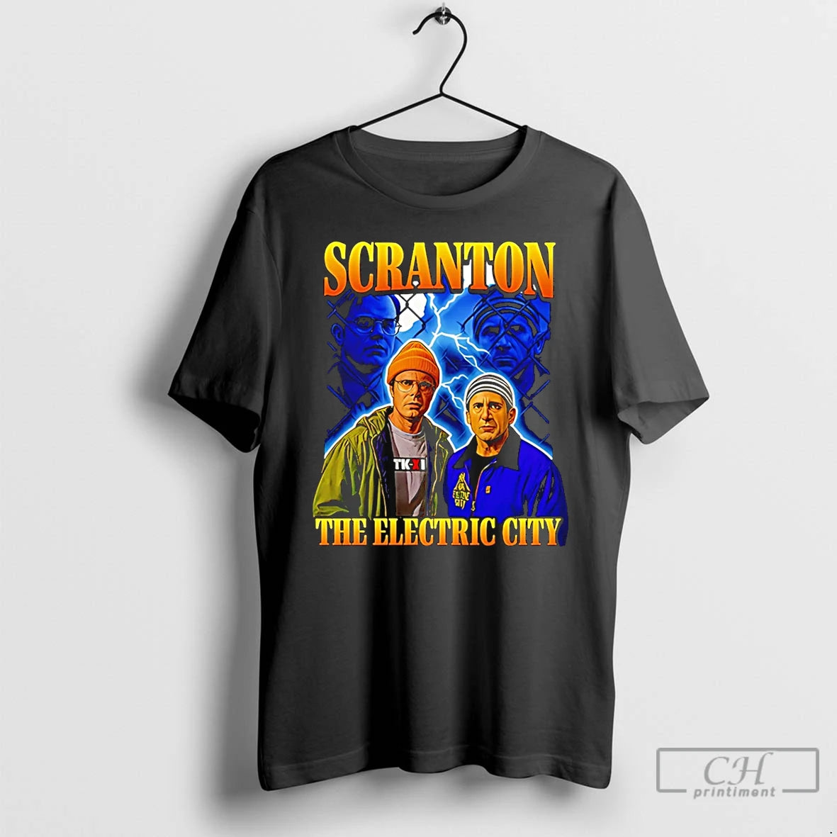 Classic Scranton The Electric City Graphic