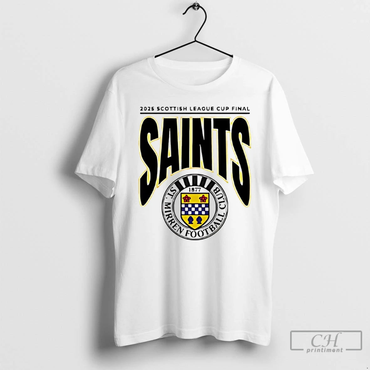 Classic St Mirren Fc Premier 2025 Scottish League Cup Final Logo