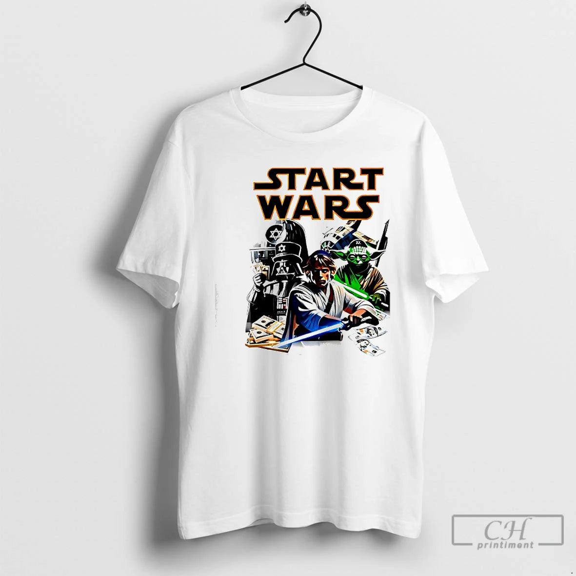 Classic Start Wars Characters Jews Graphic