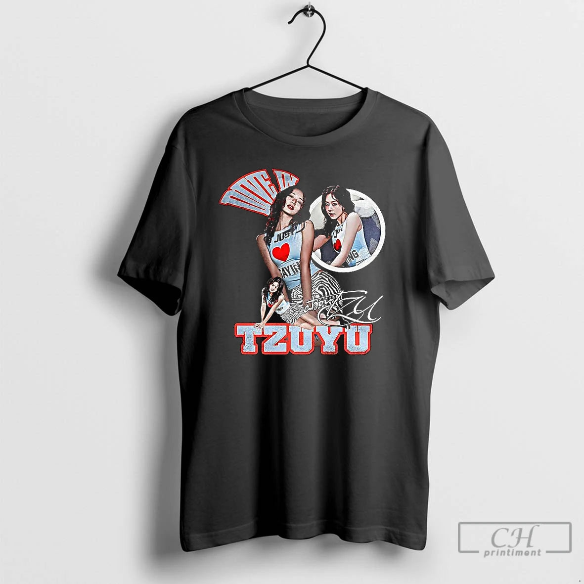 Classic Twice Tzuyu Devi In Signature Graphic Vintage Music Lover