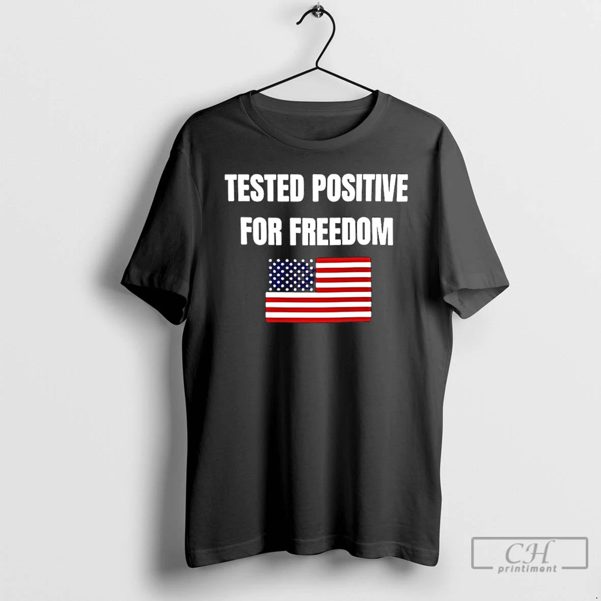 Classic Tested Positive For Freedom Flag