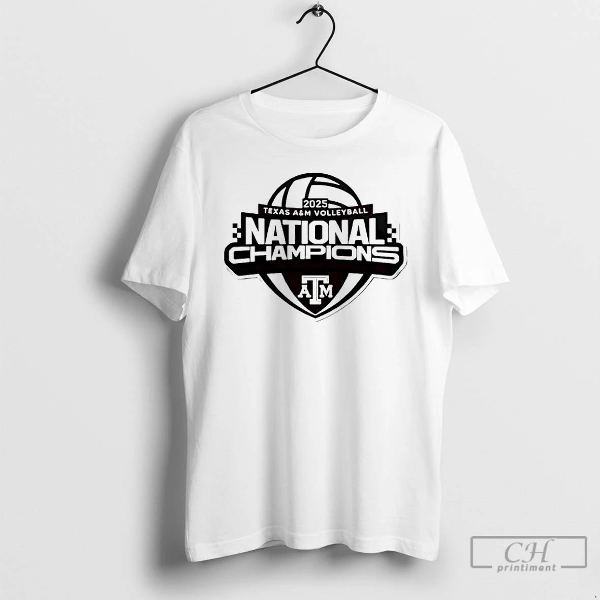 Classic Texas Am Aggies 2025 Ncaa Womens Volleyball National Champions Logo