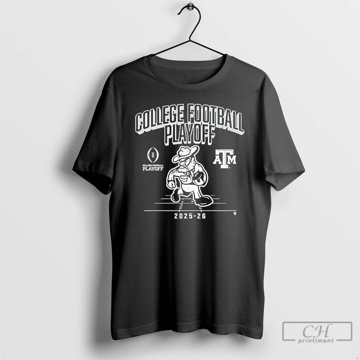 Classic Texas Am Football 2025 College Football Playoff Mascot