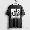 Classic Texas Tech Red Raiders 2025 Big 12 Champions Number One Football T Shirts Sweater