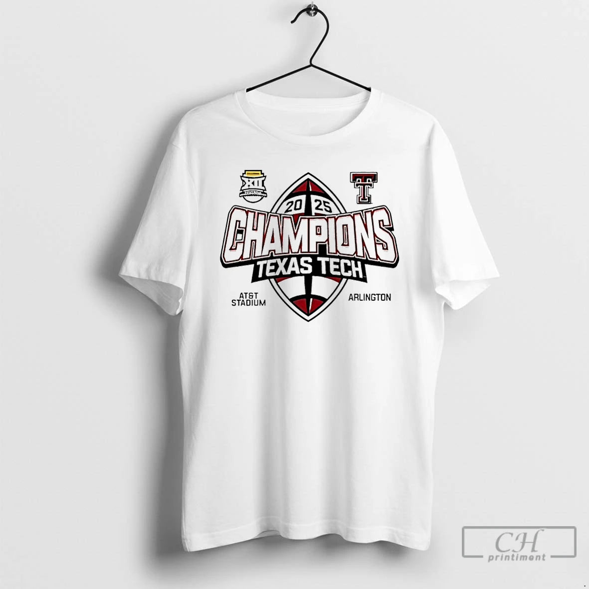 Classic Texas Tech Red Raiders Big 12 Conference Champions 2025 Turn Key T Shirts Sweater