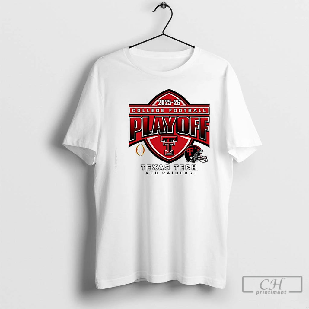 Classic Texas Tech Red Raiders College Football Playoff 2025 26 Logo