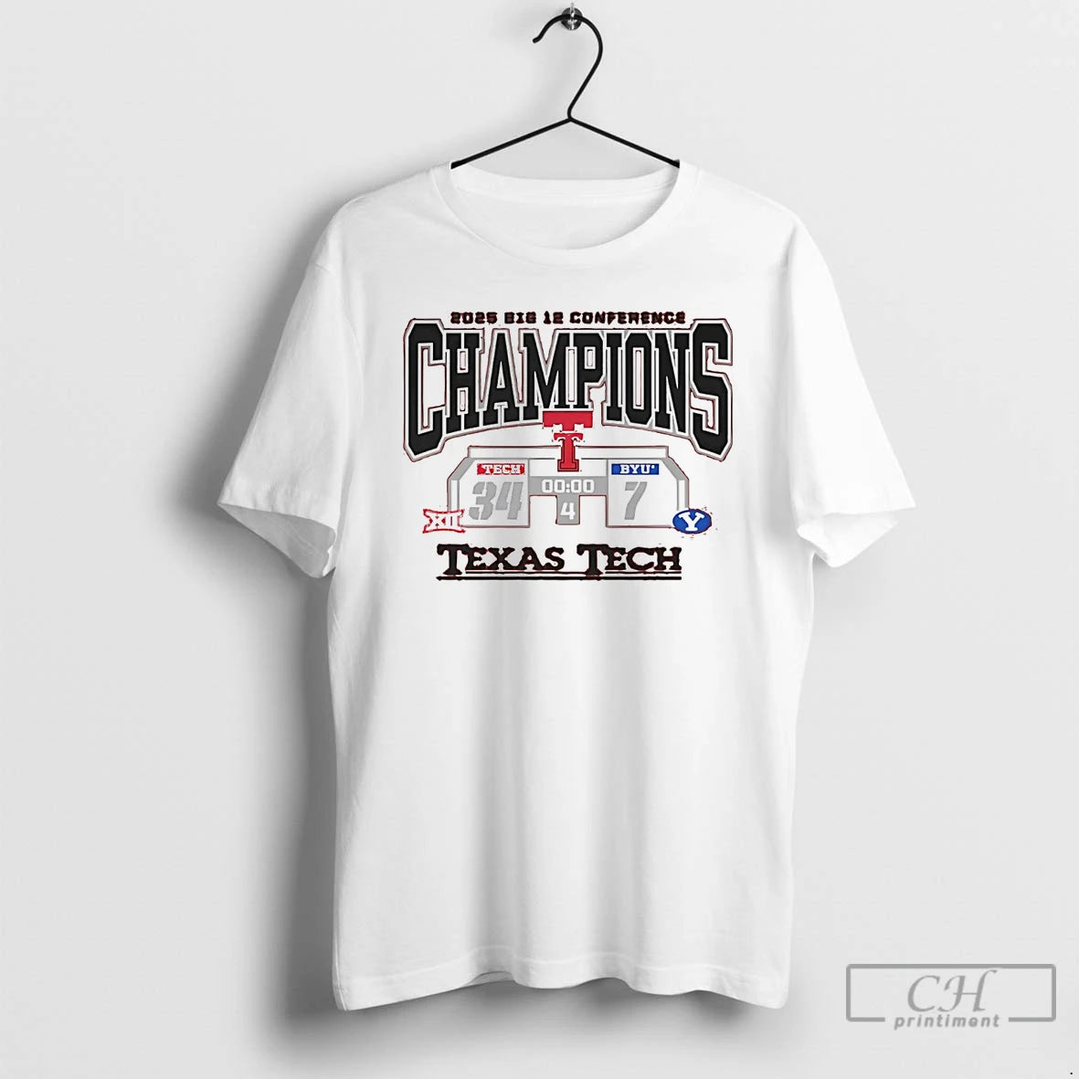 Classic Texas Tech Red Raiders Vs Byu Cougars Big 12 Conference Champions Score 2025