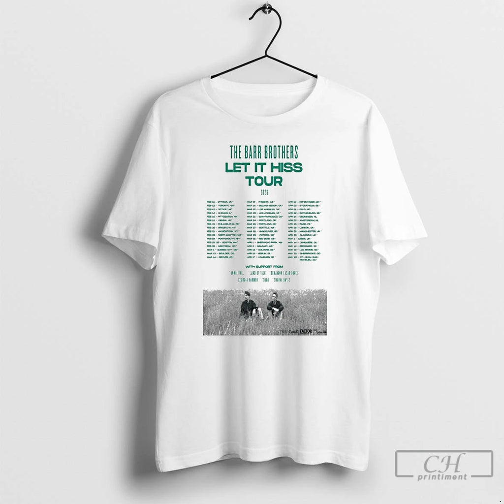 Classic The Barr Brothers Let It Hiss Tour 2026 Dates