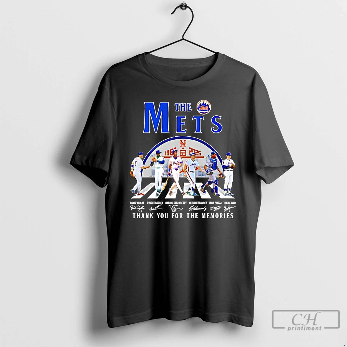 Classic The New York Mets X Abbey Road Former Players Signatures