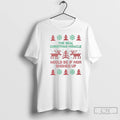 Classic The Real Christmas Miracle Would Be If Dad Showed Up Ugly T Shirts Sweater