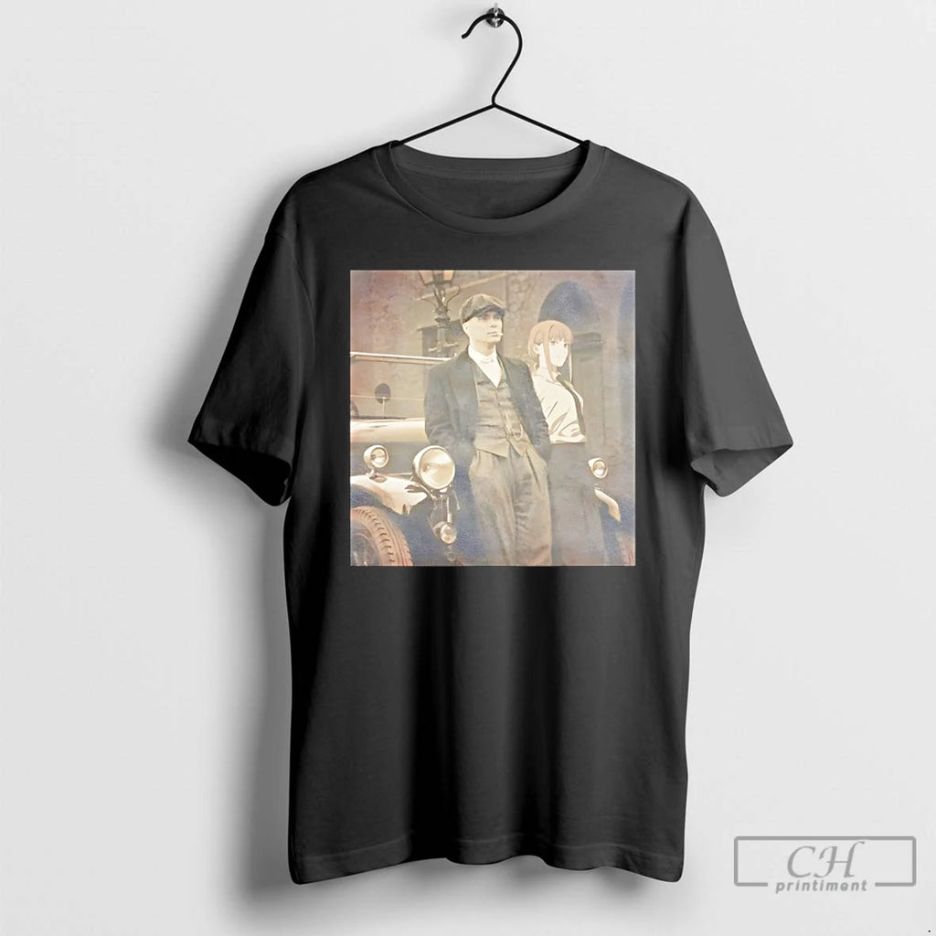 Classic Thomas Shelby X Makima Retro Style Fantasy Movies