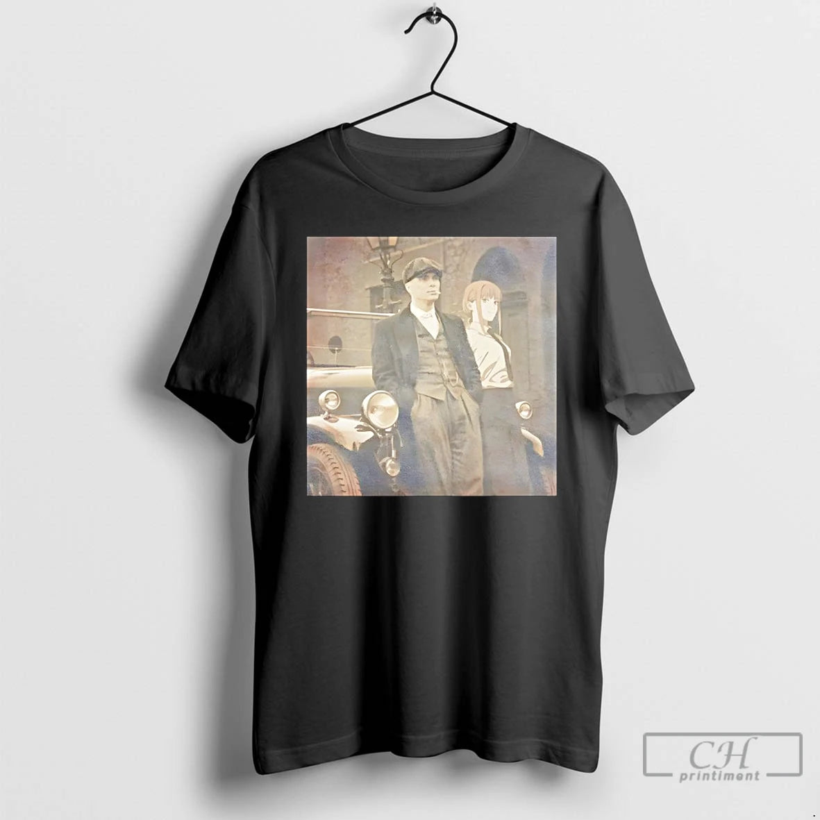 Classic Thomas Shelby X Makima Retro Style Fantasy Movies