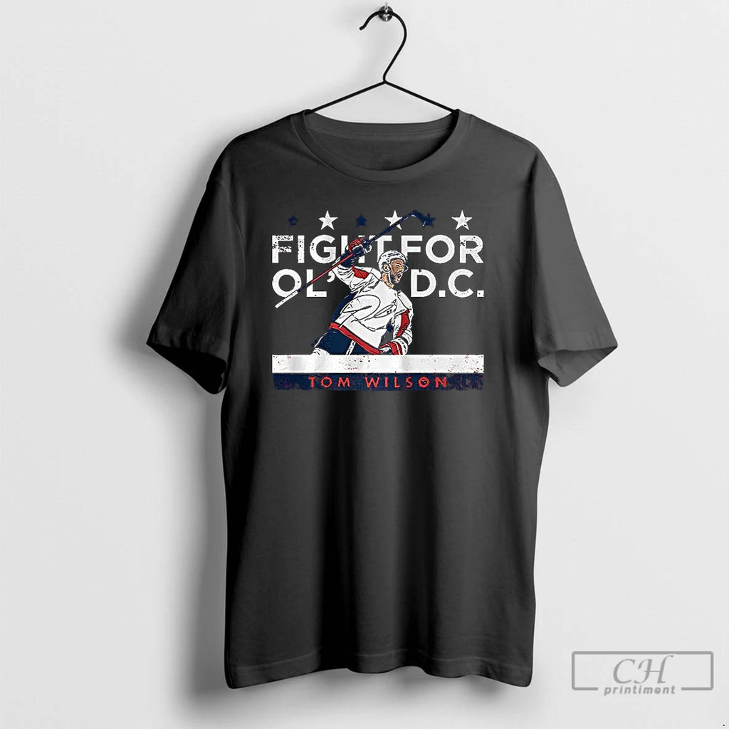 Classic Tom Wilson Washington Capitals Nhl Fight For Old Dc Celebration