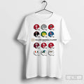 Classic Toy Team Helmets 2025 Cfp Field College Football Playoff 2025 2026 T Shirts Sweater