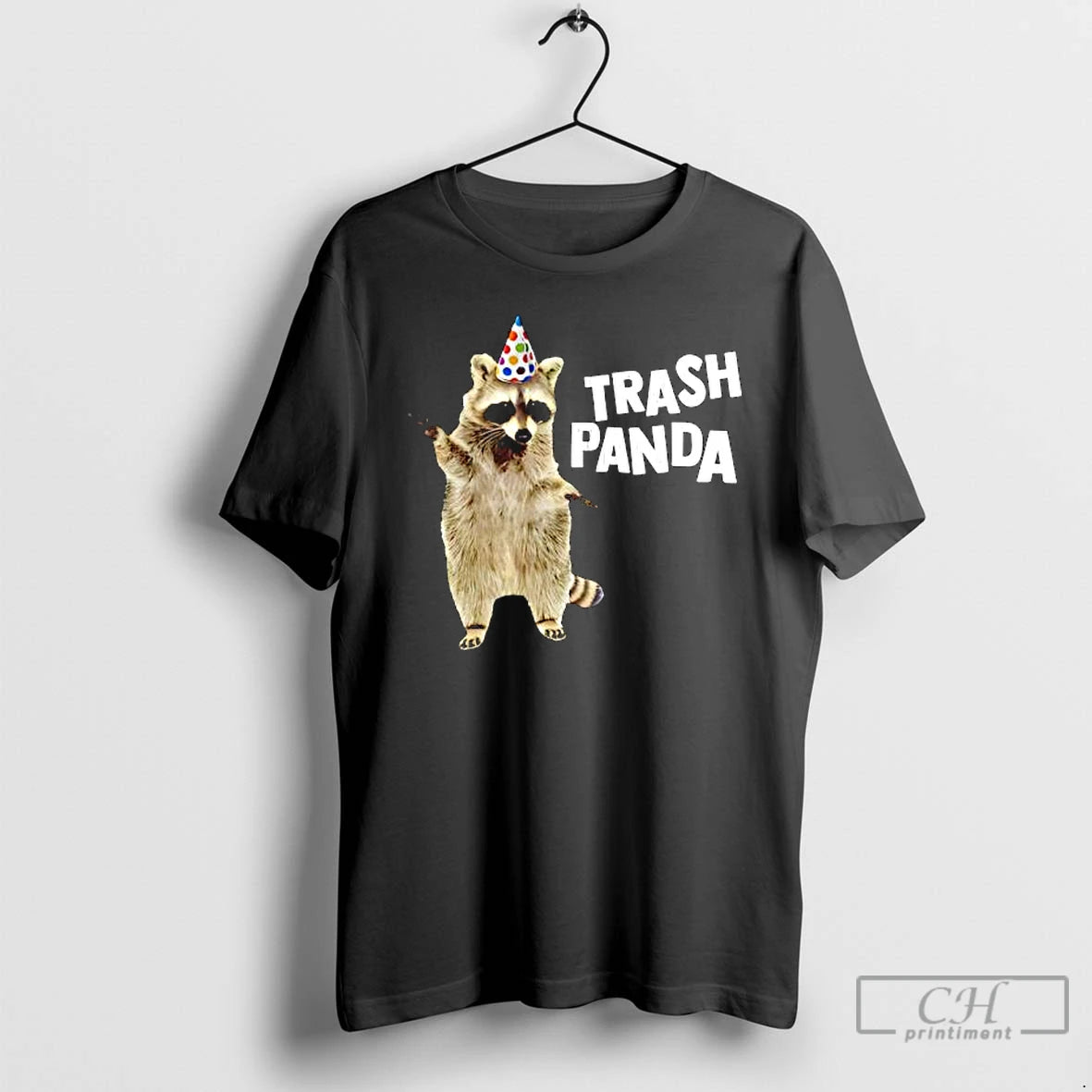 Classic Trash Panda Raccoon Graphic