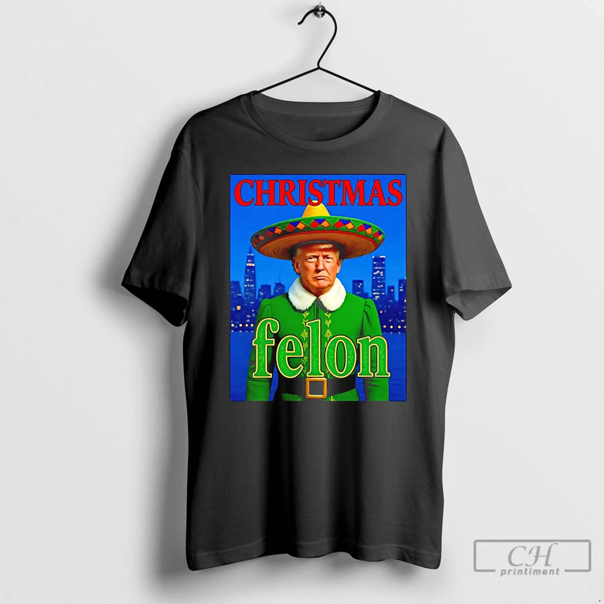 Classic Trump The Elf Christmas Felon